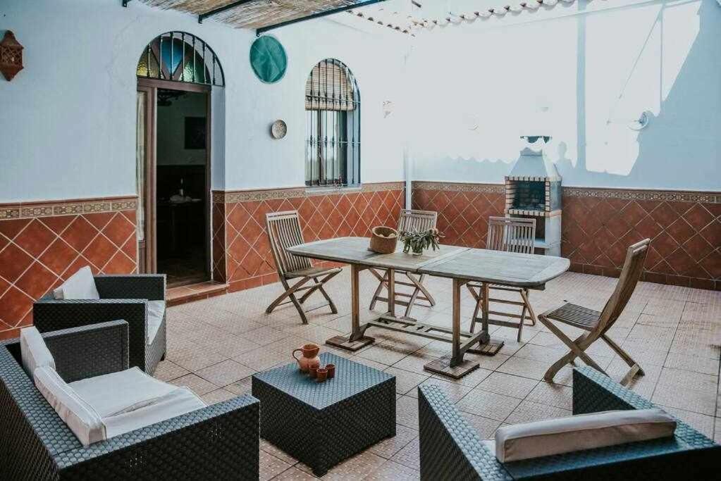 Casa Rural Con Jacuzzi, Sauna, Barbacoa Y Barra Кабеса-ла-Вака Экстерьер фото