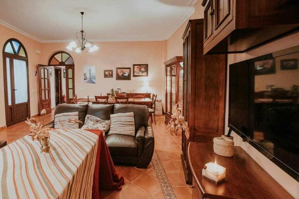 Casa Rural Con Jacuzzi, Sauna, Barbacoa Y Barra Кабеса-ла-Вака Экстерьер фото