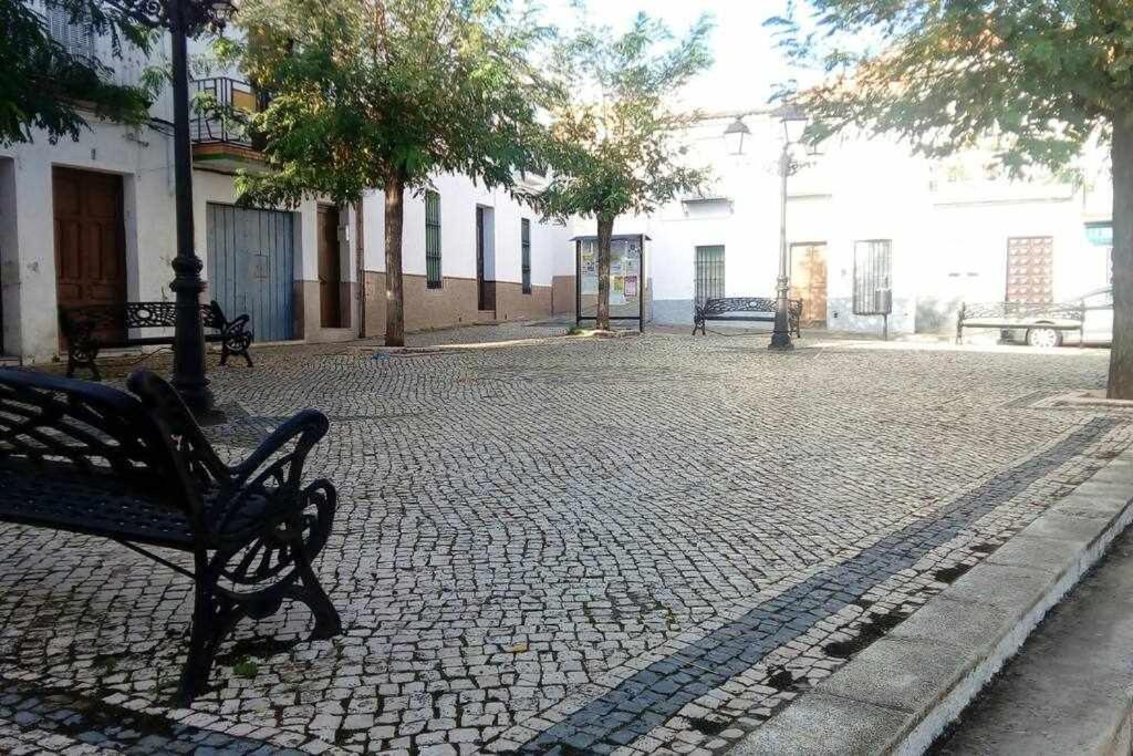 Casa Rural Con Jacuzzi, Sauna, Barbacoa Y Barra Кабеса-ла-Вака Экстерьер фото